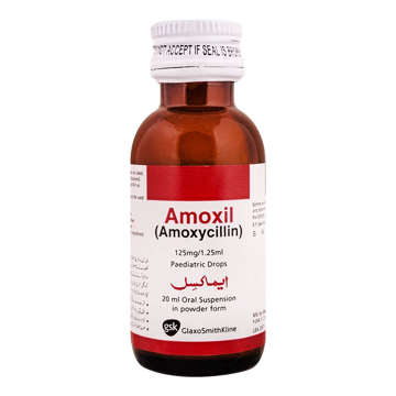 Picture of Amoxil Drop 125mg/1.25ml